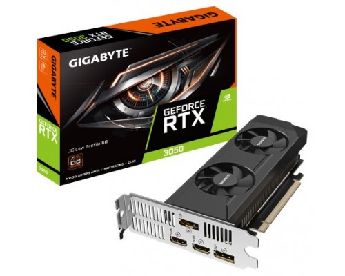 Gigabyte GeForce RTX 3050 OC Low Profile 6G NVIDIA 6 GB GDDR6 (Espera 4 dias)
